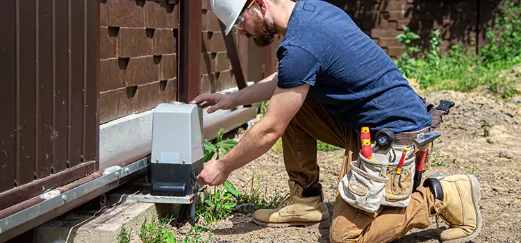 Electric Driveway Gate Installation OFallon
